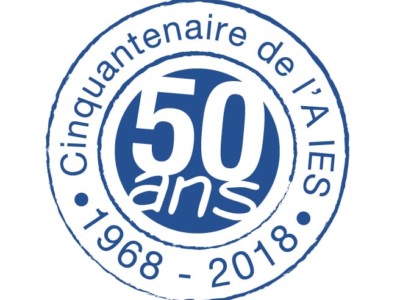 Logo du cinquantenaire de l'Association IES